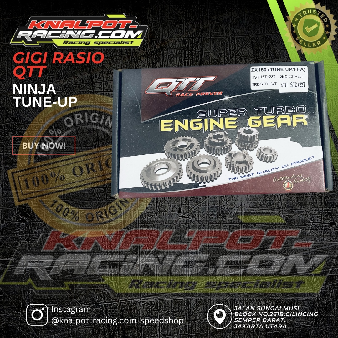 GIGI RASIO QTT NINJA TUNE-UP
